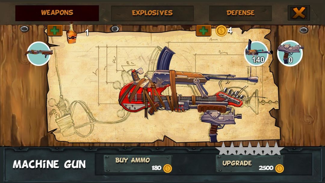 Screenshot of Mad Gardener: Zombie Defense