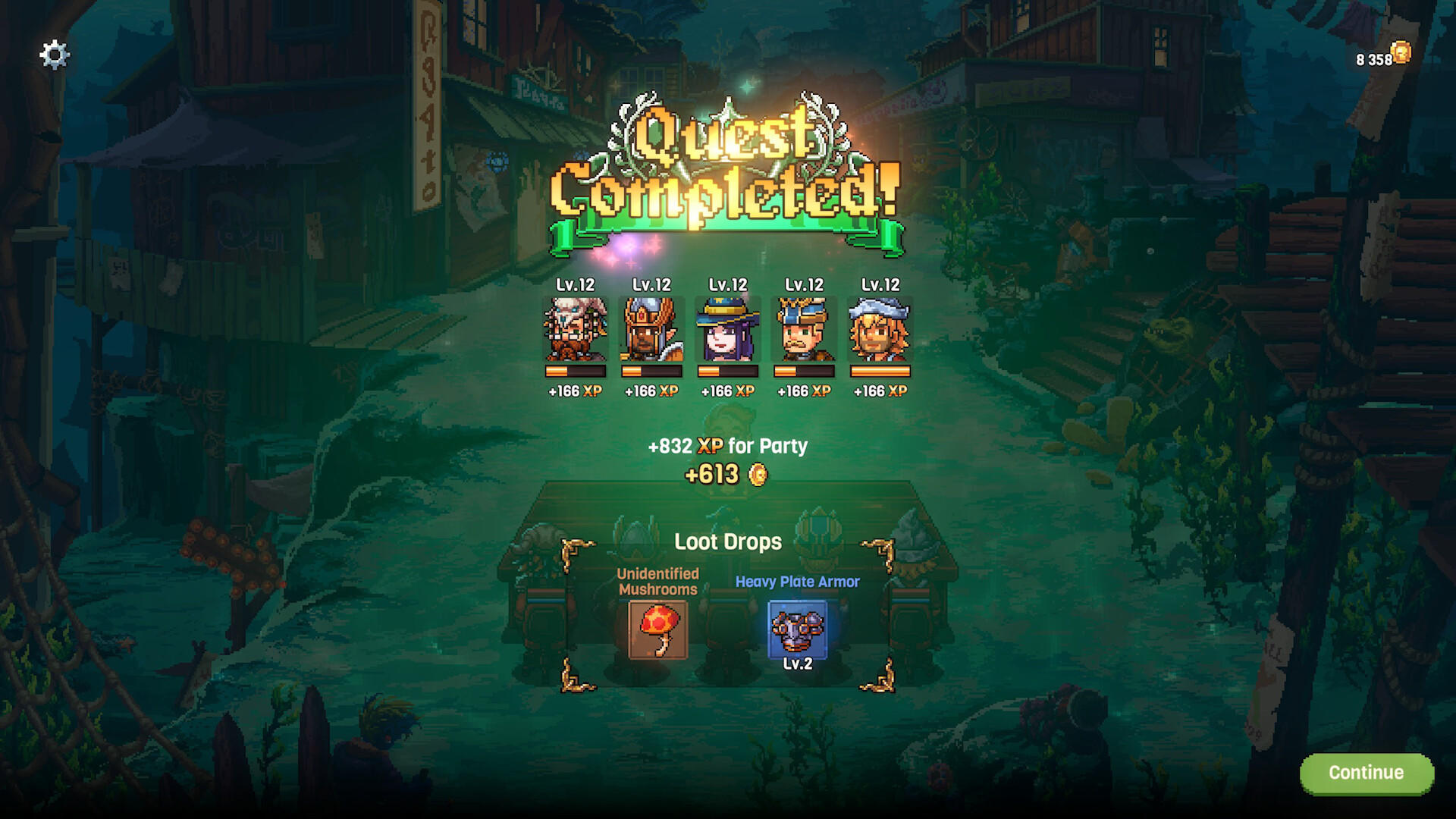 Knights of Pen and Paper 3 Game Screenshot