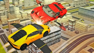 Flying Sport Car Simulator2016 Game Screenshot