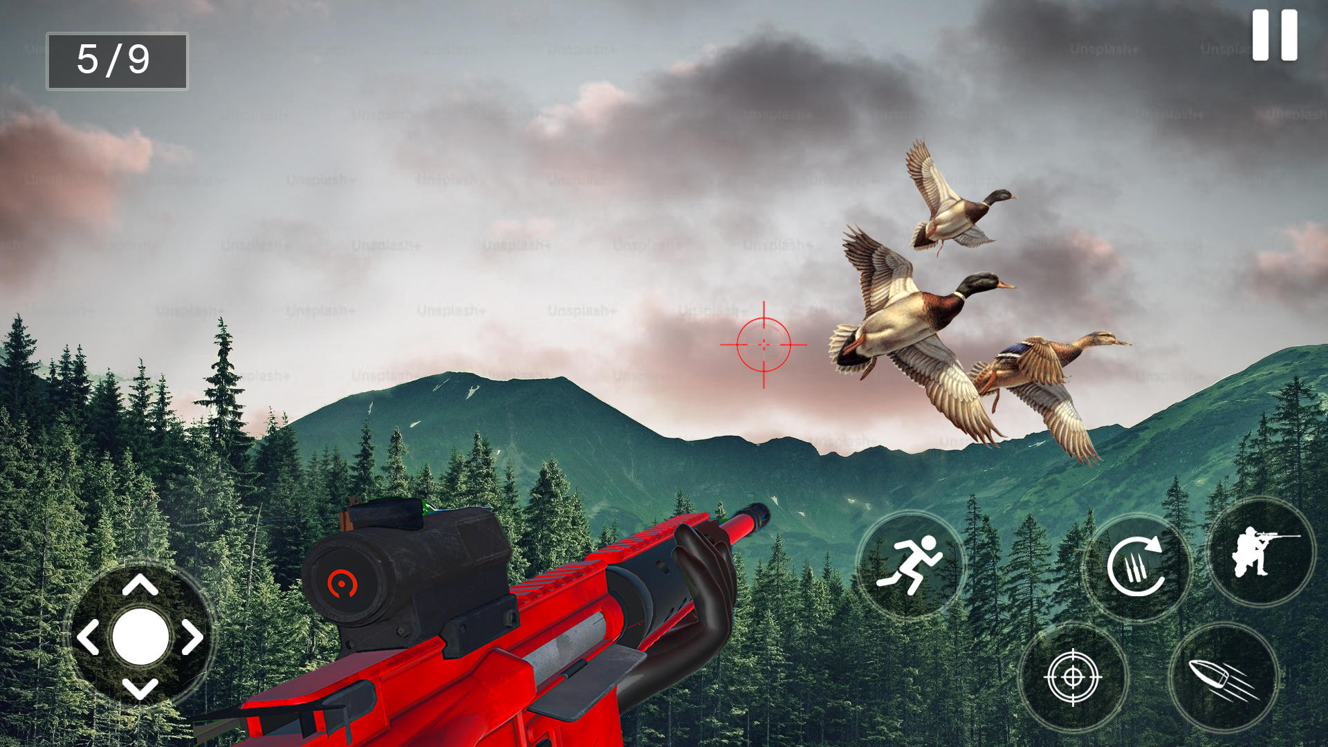 Screenshot of Duck Hunting 3d: Bird Shooter