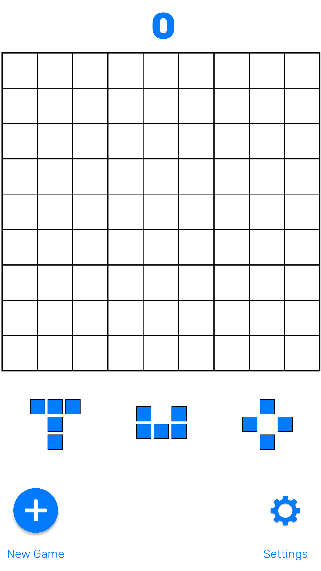 Screenshot 1 of ブロックパズル - 数独スタイル 2.8