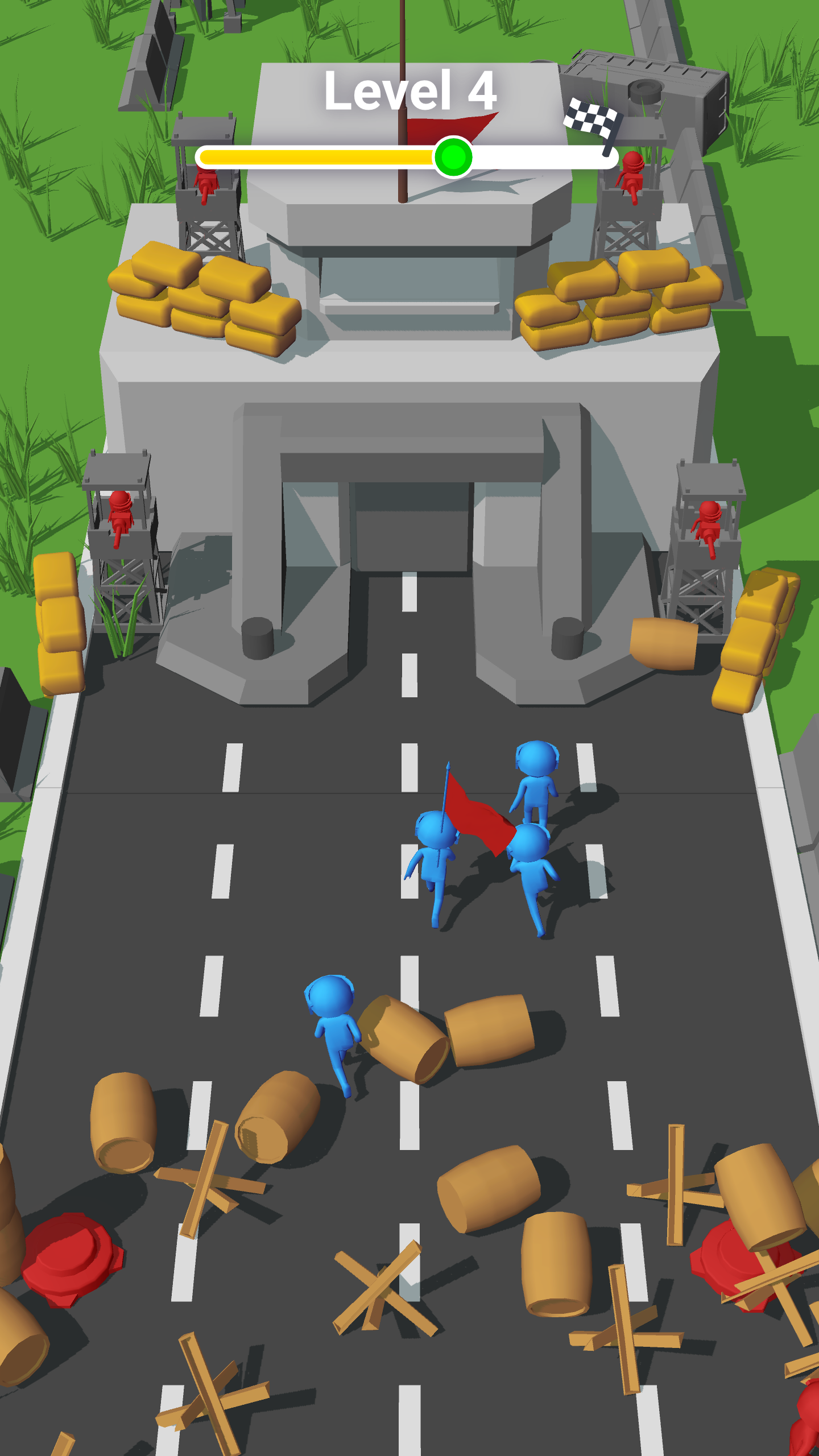 Flag Dash! Game Screenshot