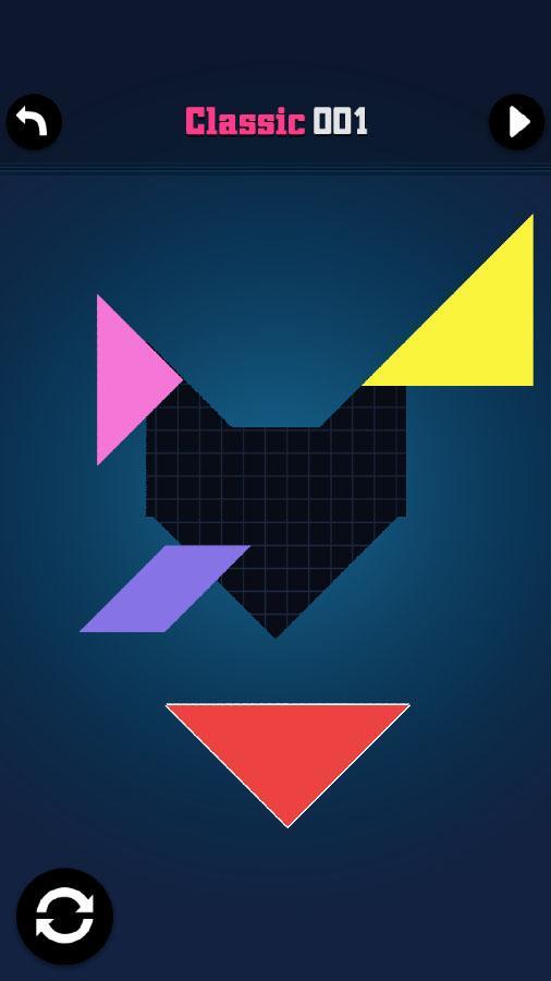 Скриншот игры Tangram King