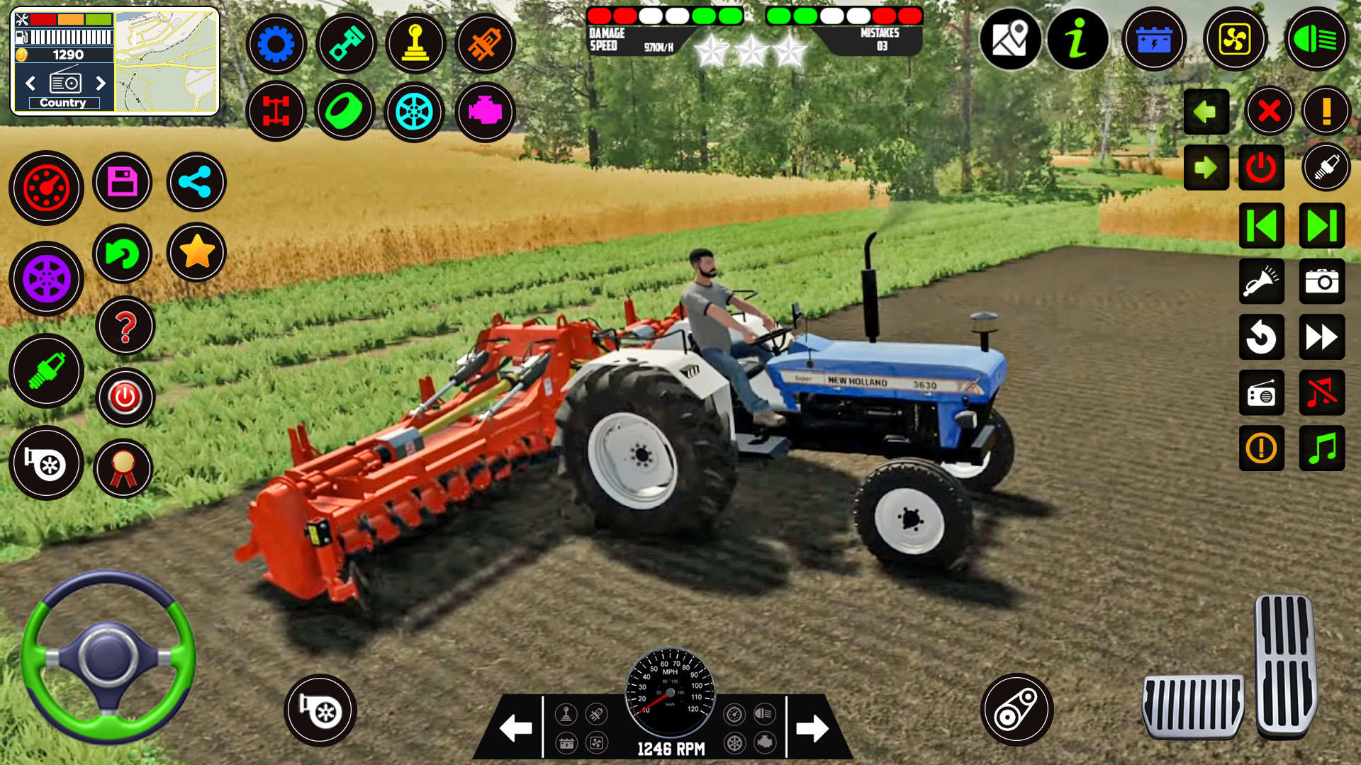Screenshot 5 of US Tractor Games 3d 