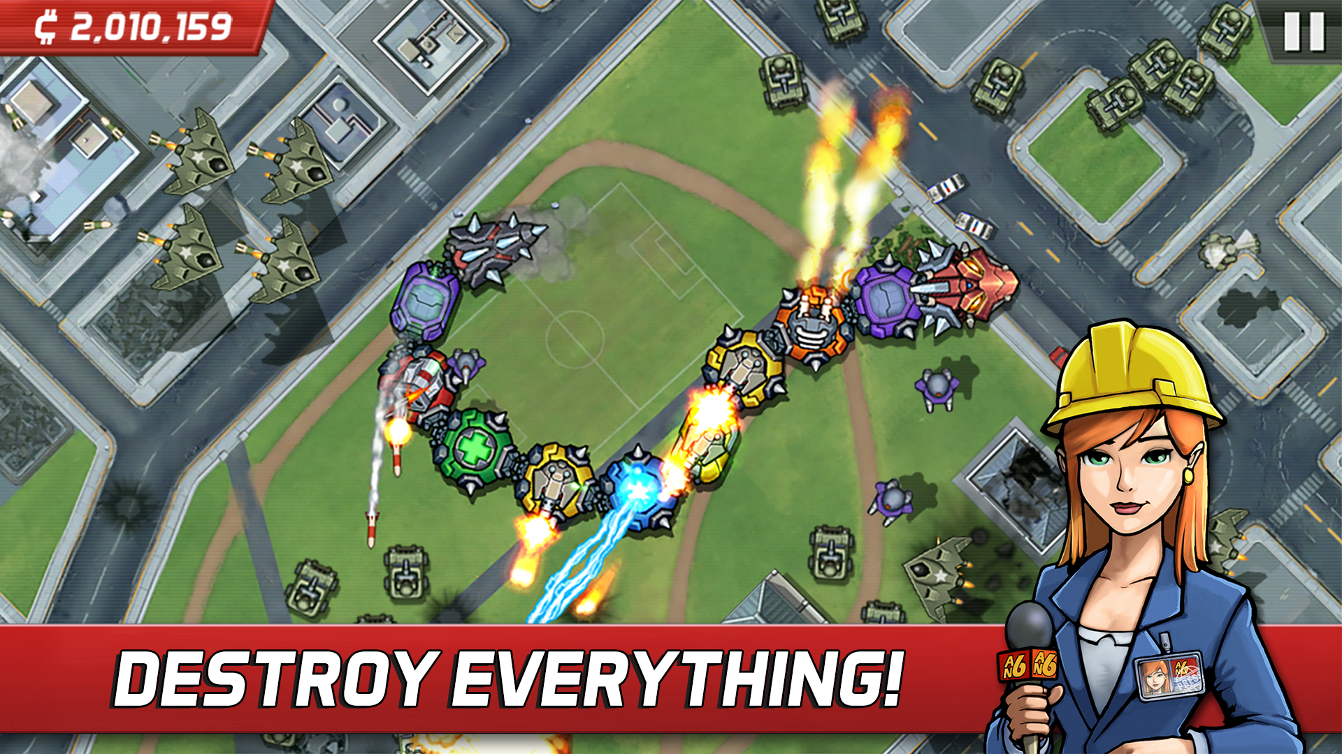Colossatron Game Screenshot
