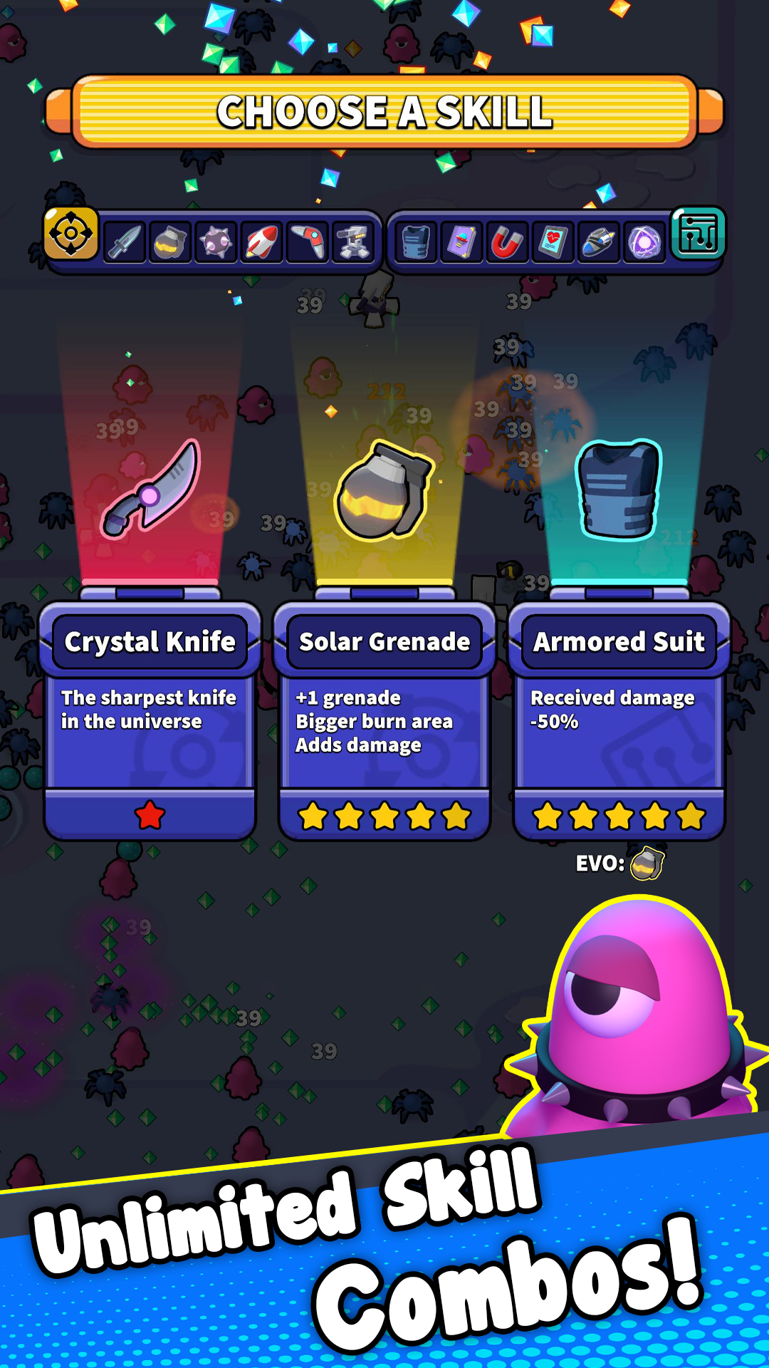 Screenshot of Last Survivor: io Space Battle