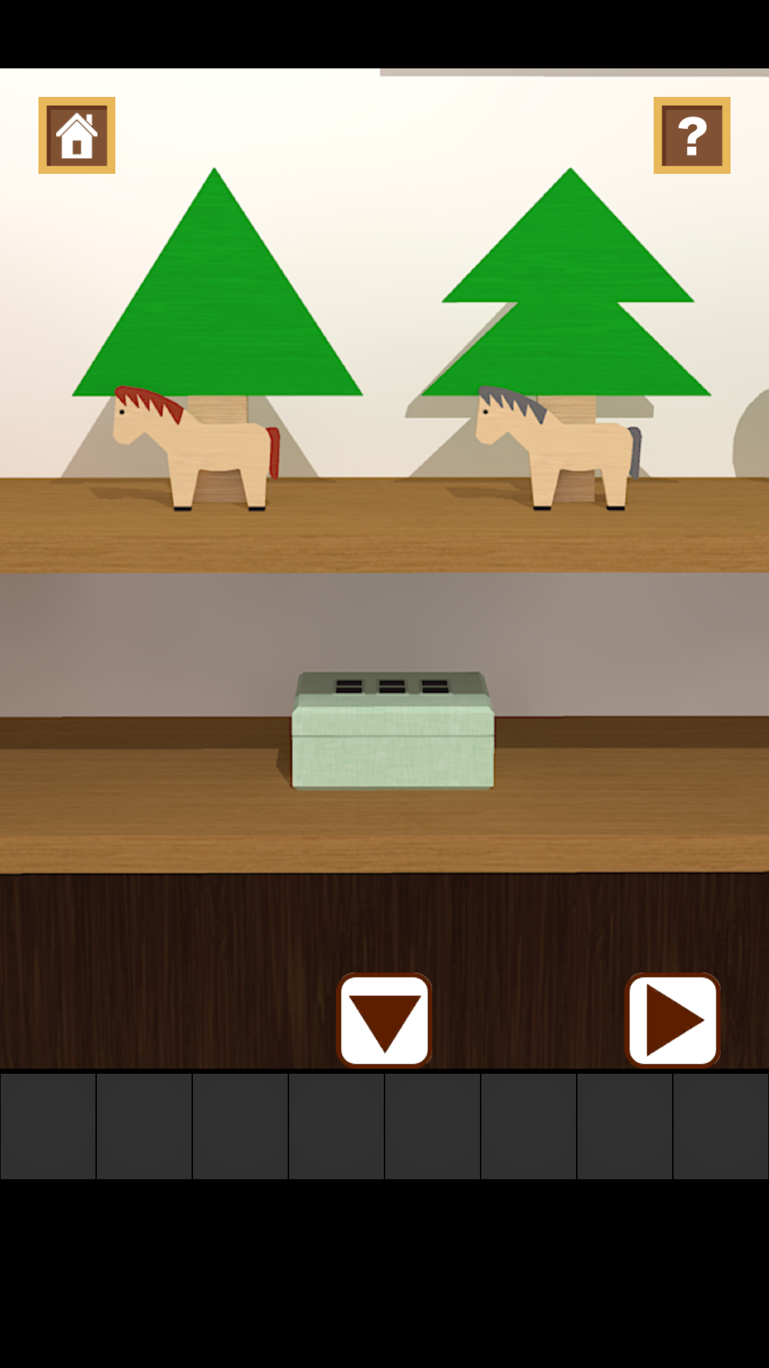 Wooden Toy - room escape game - Game Screenshot