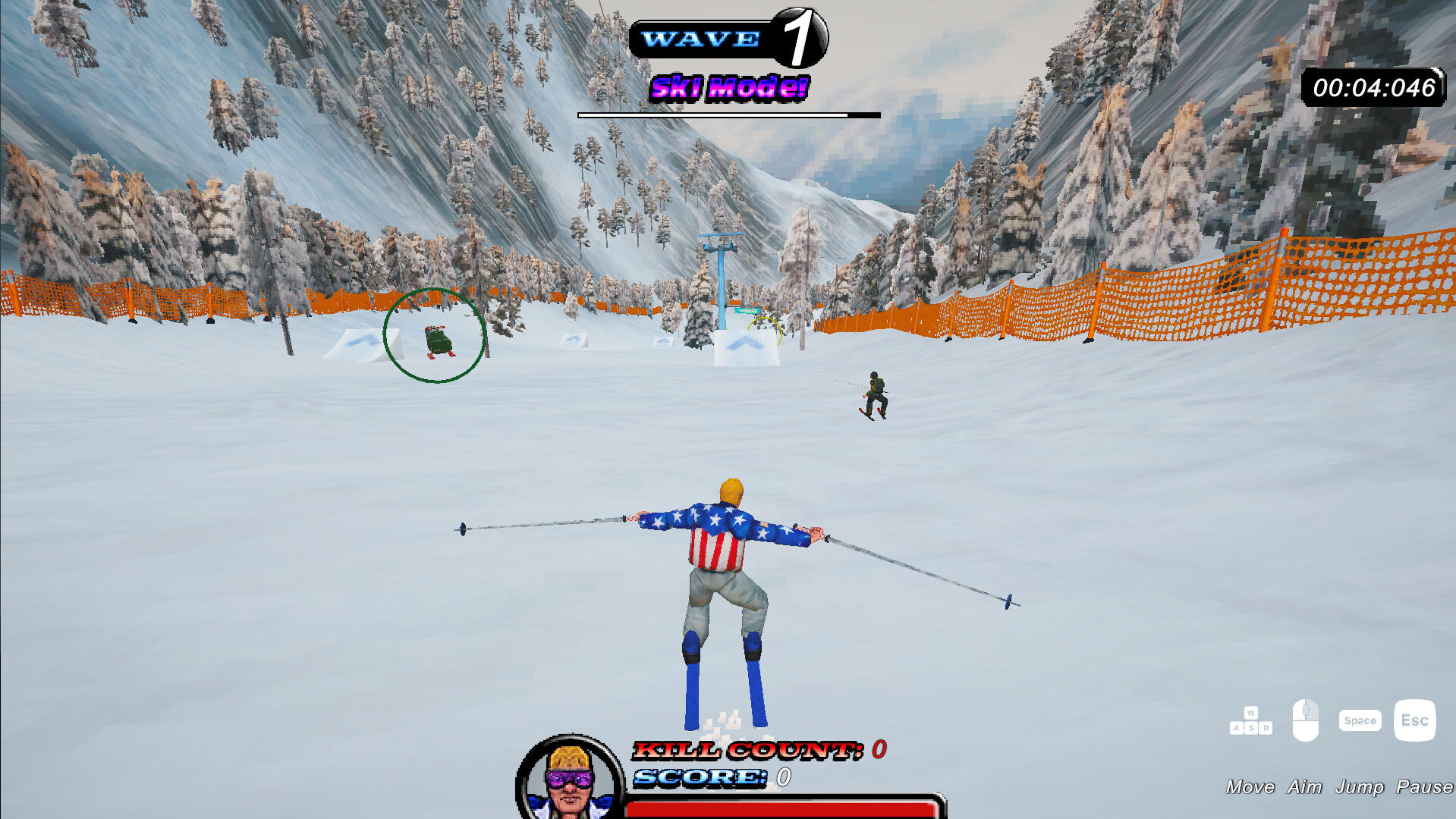 Red Snow screenshot game