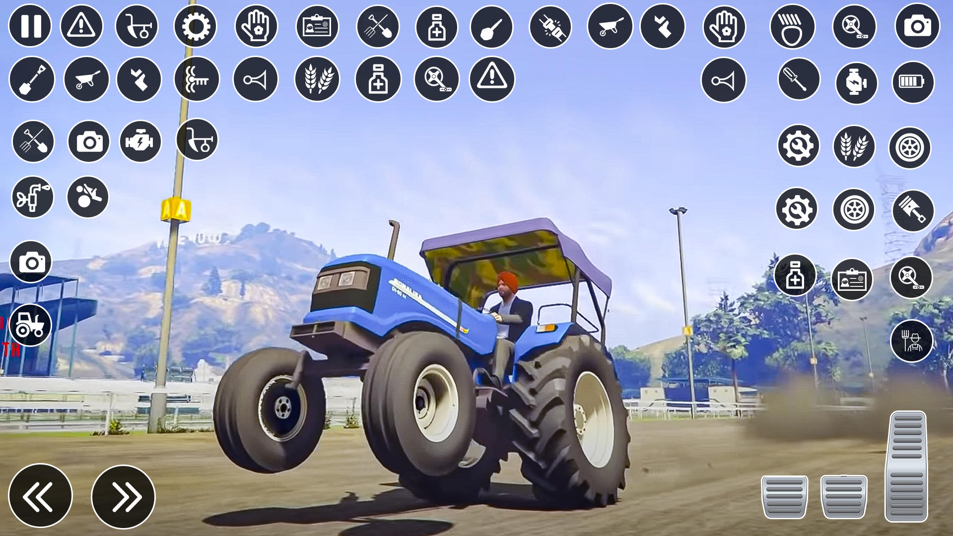 Screenshot 4 of Indian Tractor Farming Game 3D 