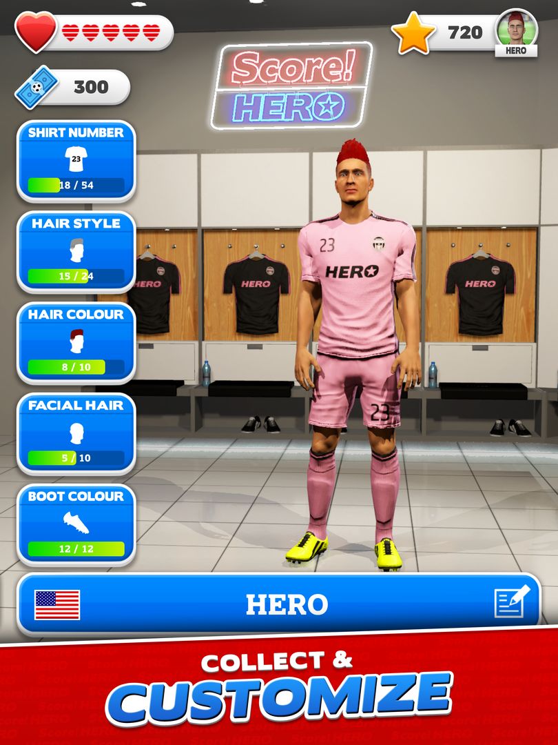 Screenshot of Score! Hero