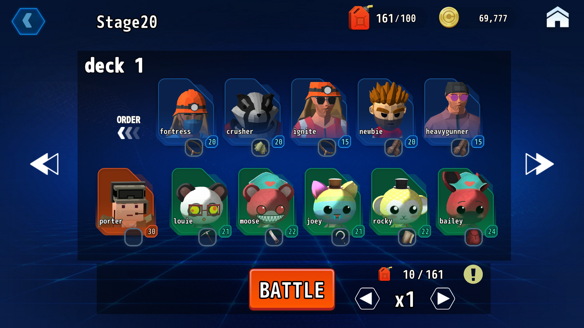 Screenshot of CraBato (Craft&Battle)