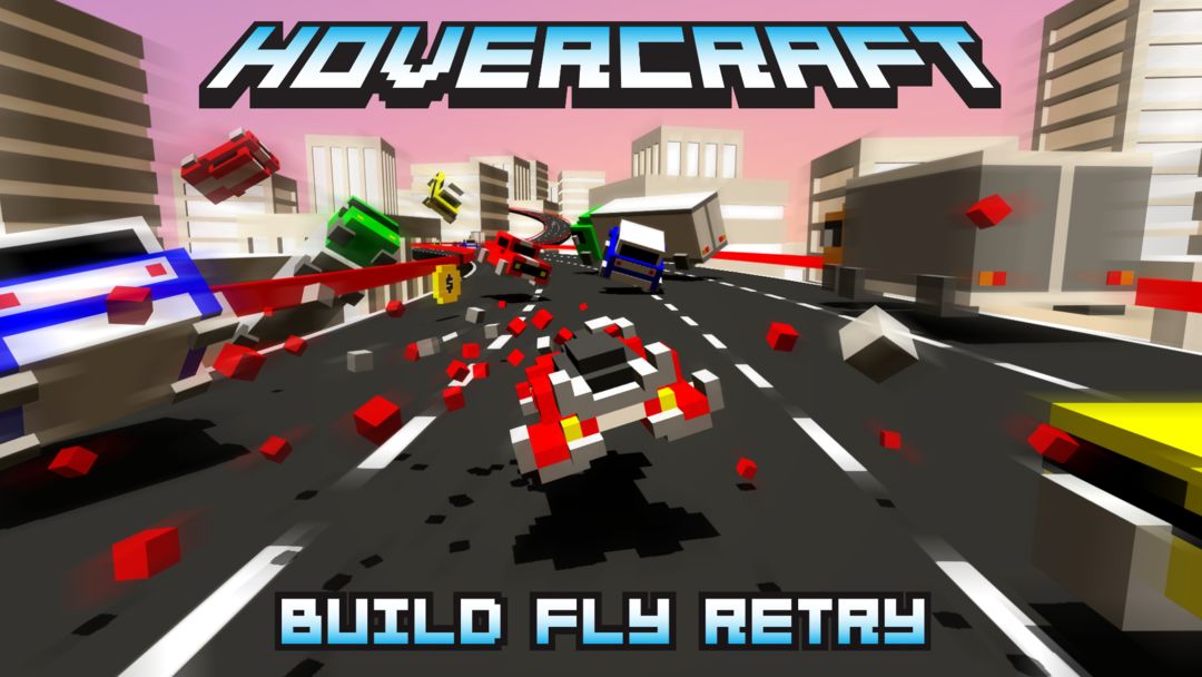 Hovercraft - Build Fly Retry ภาพหน้าจอเกม