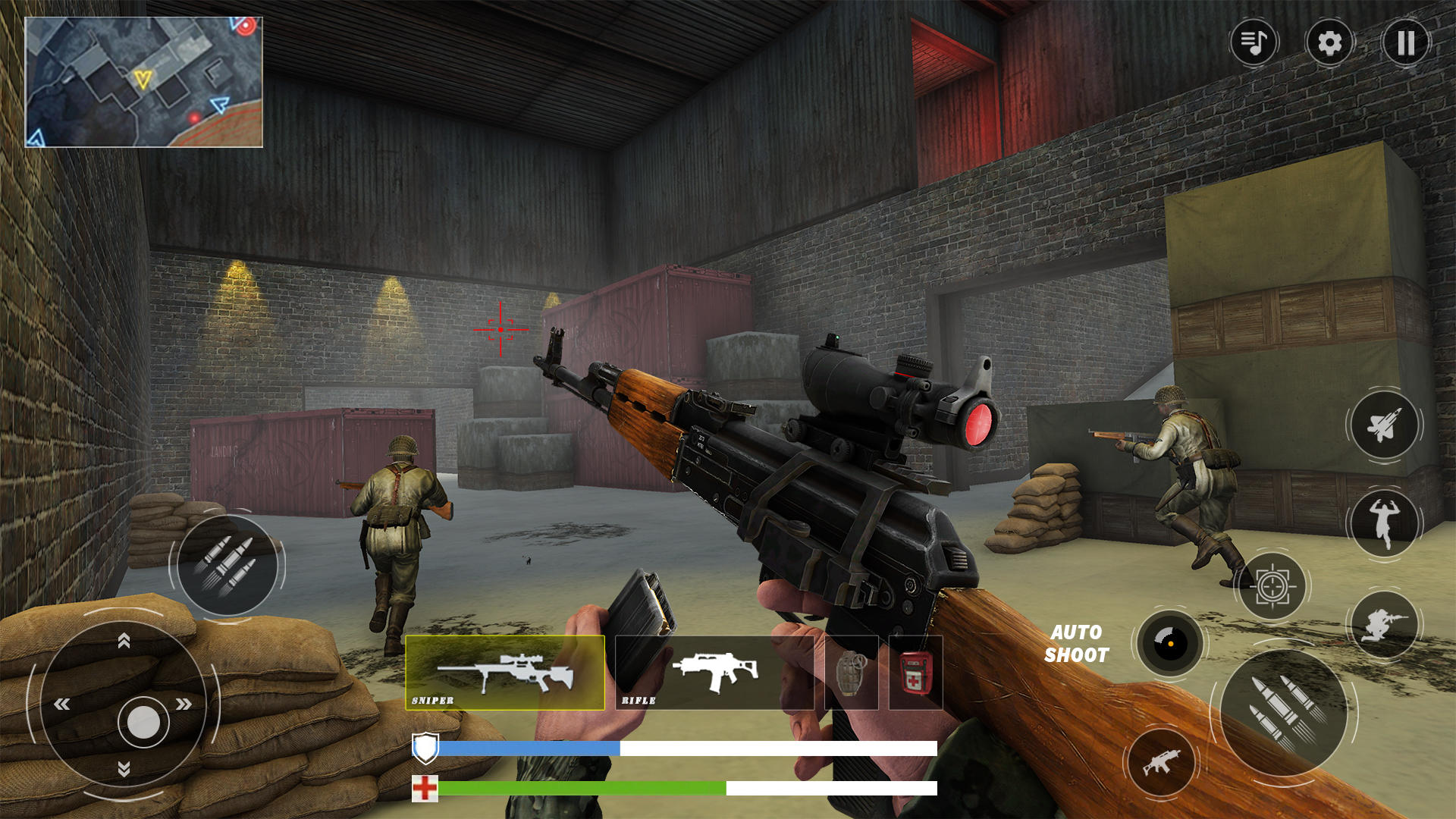 War Sniper Mission WW2 Shooter Game Screenshot