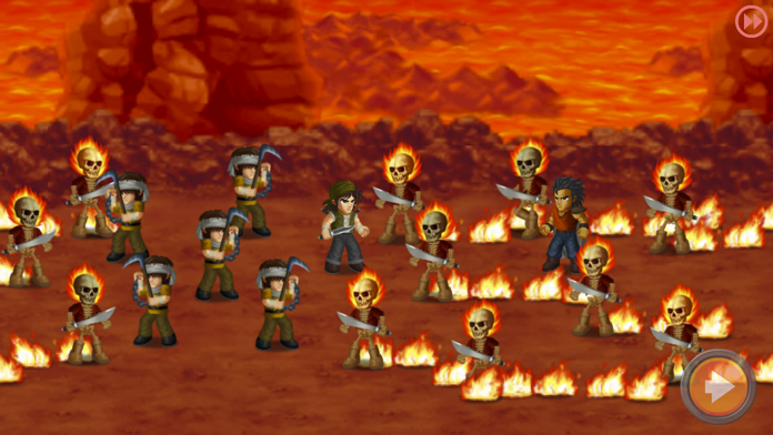 Captura de Tela do Jogo Hero Fighter X