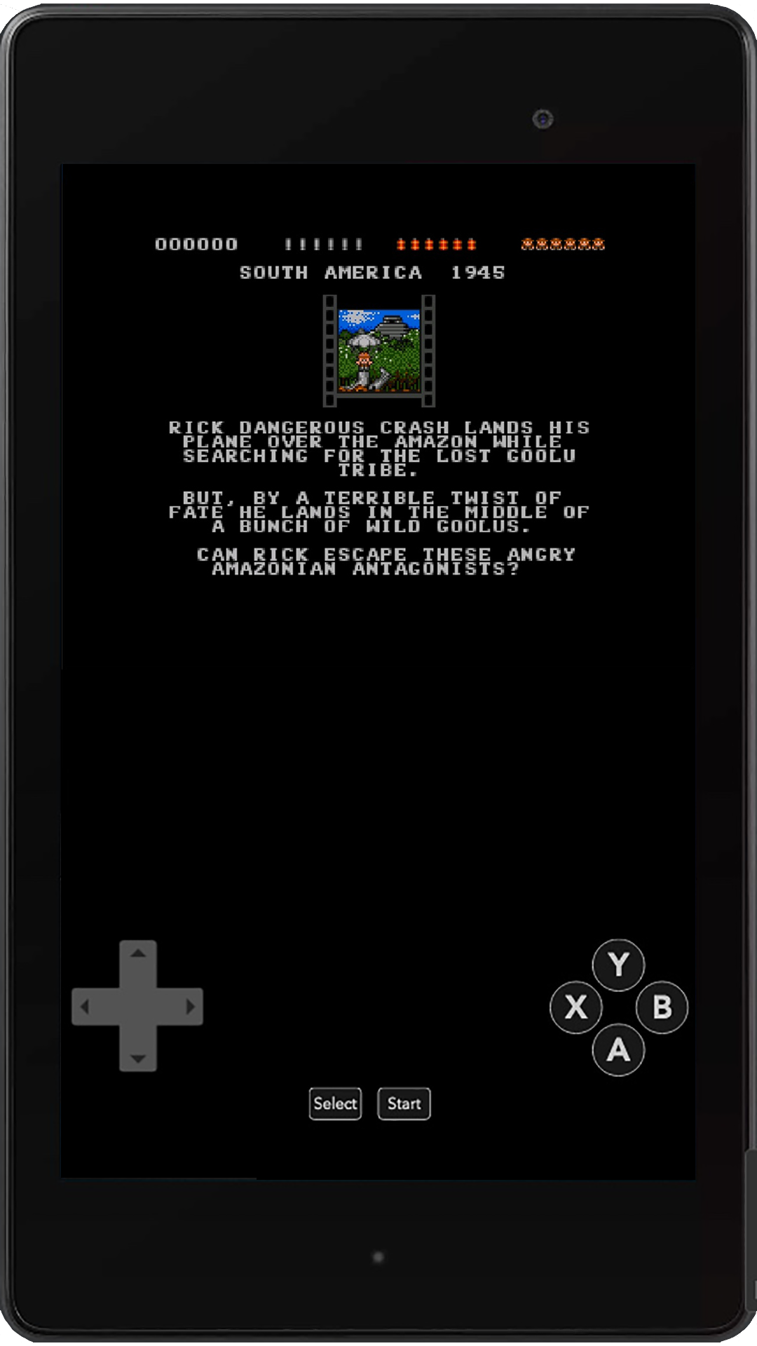 Rick Dangerous Game Screenshot