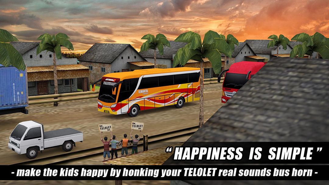 Telolet Bus Driving 3D遊戲截圖