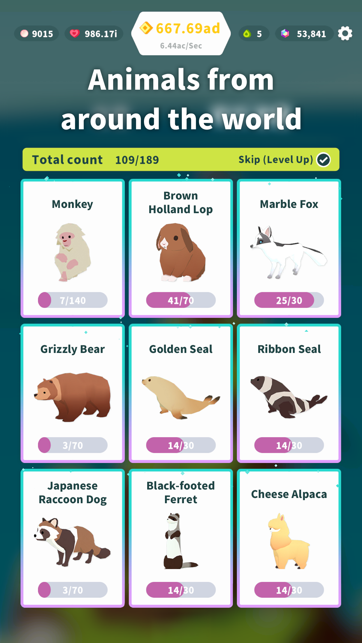 Forest Island: Relaxing Game Game Screenshot