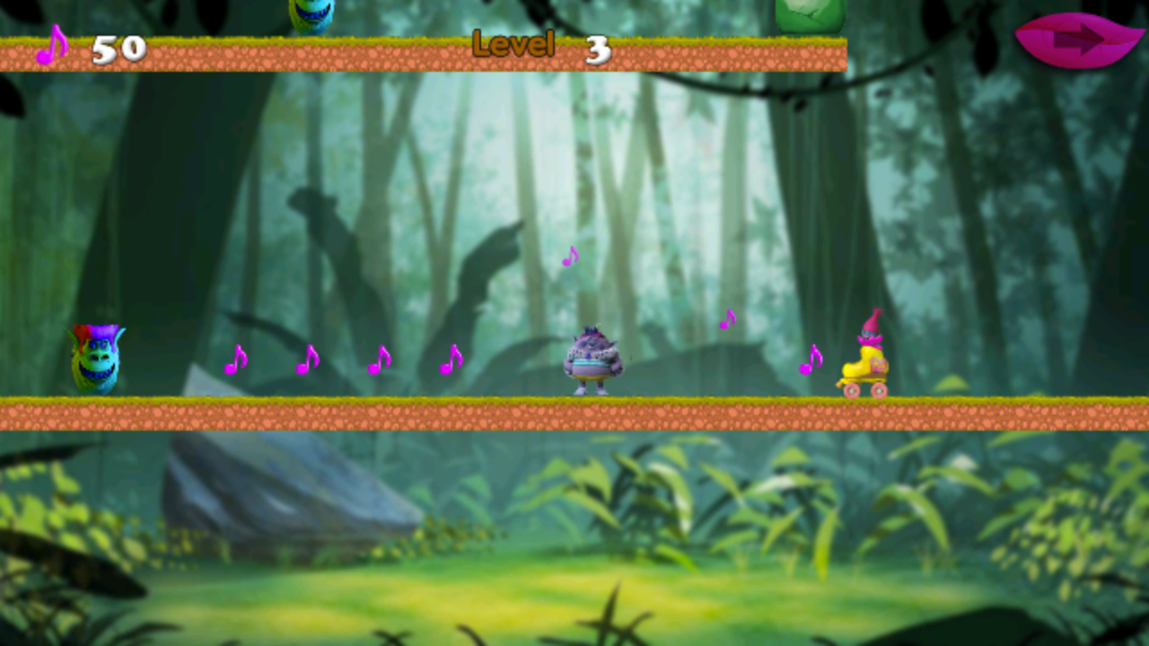 Troll Race Game Screenshot