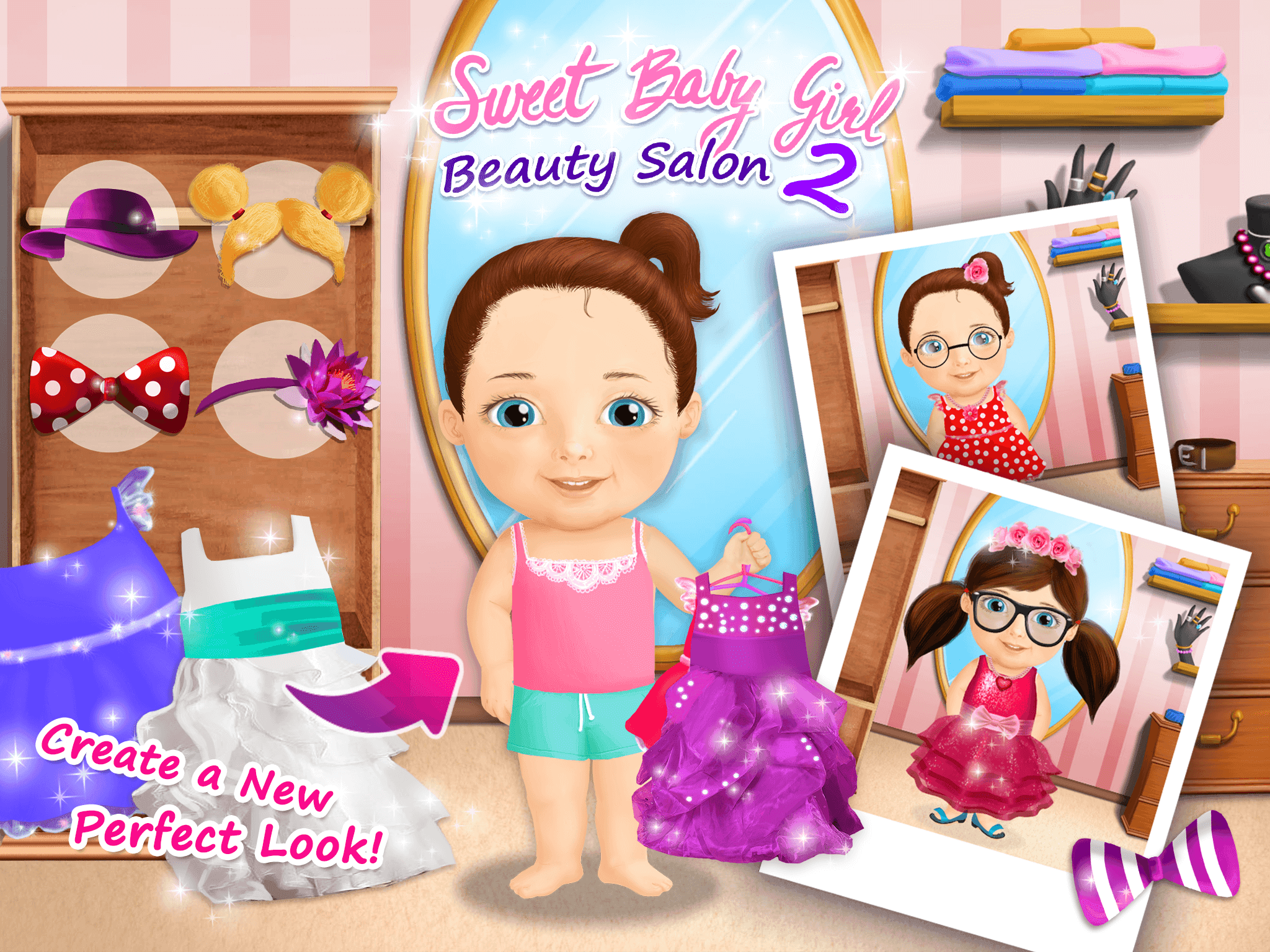 Sweet Baby Girl Beauty Salon 2 遊戲截圖