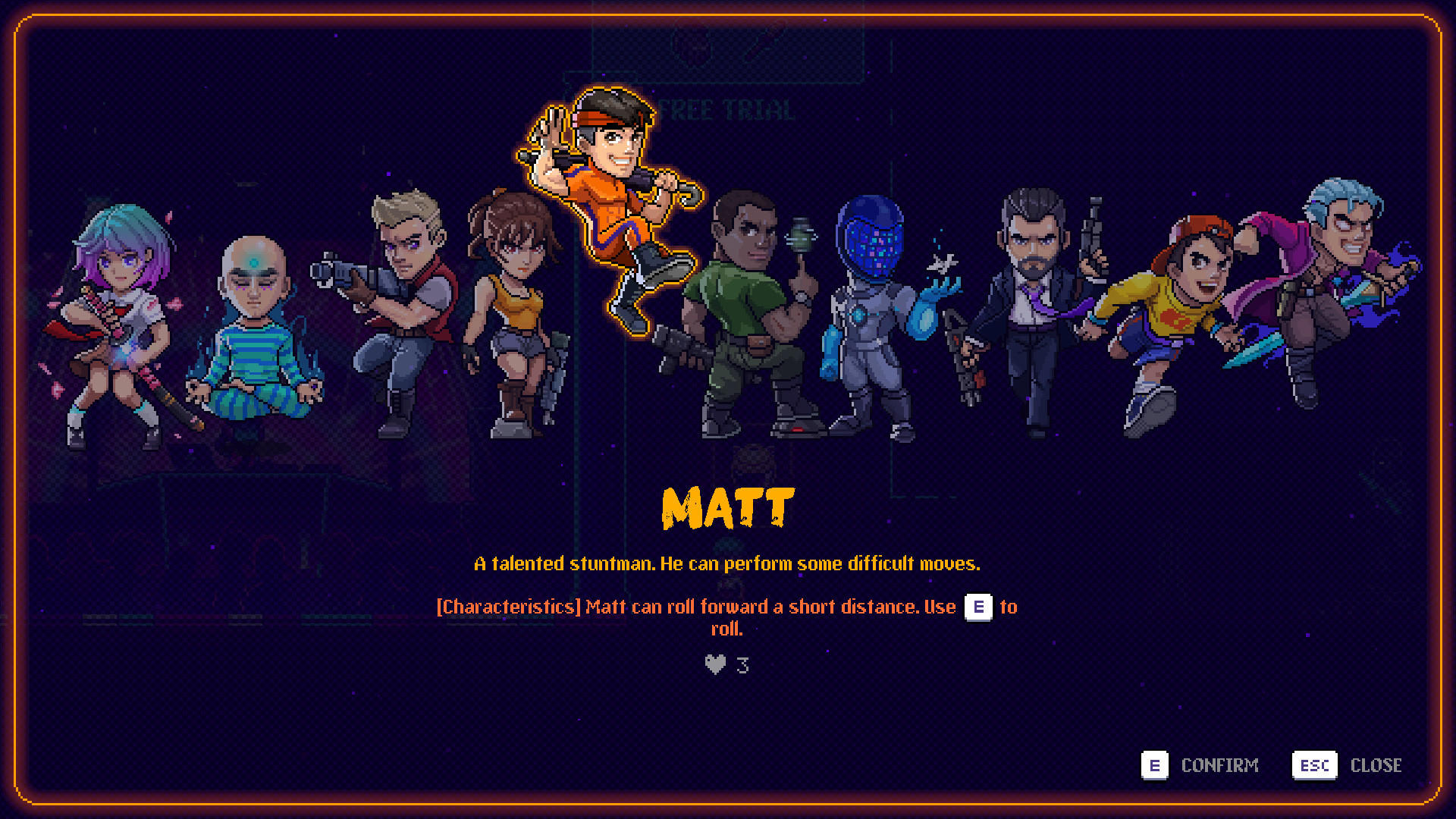 Screenshot of Neon Abyss