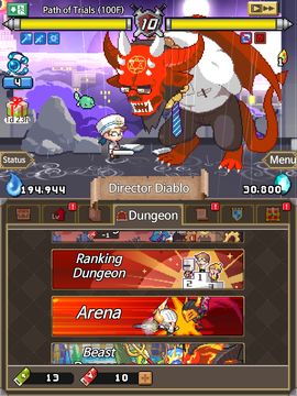 Cuplikan Layar Game Dungeon Corp. (Idle RPG)