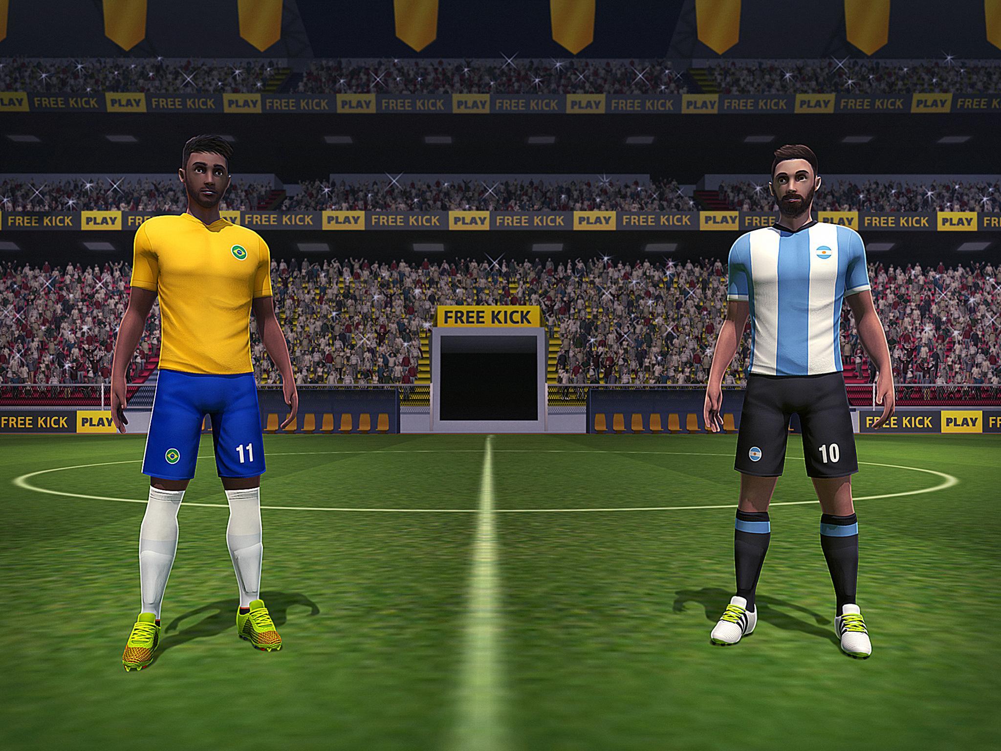 SOCCER FREE KICK WORLD CUP 17 Game Screenshot