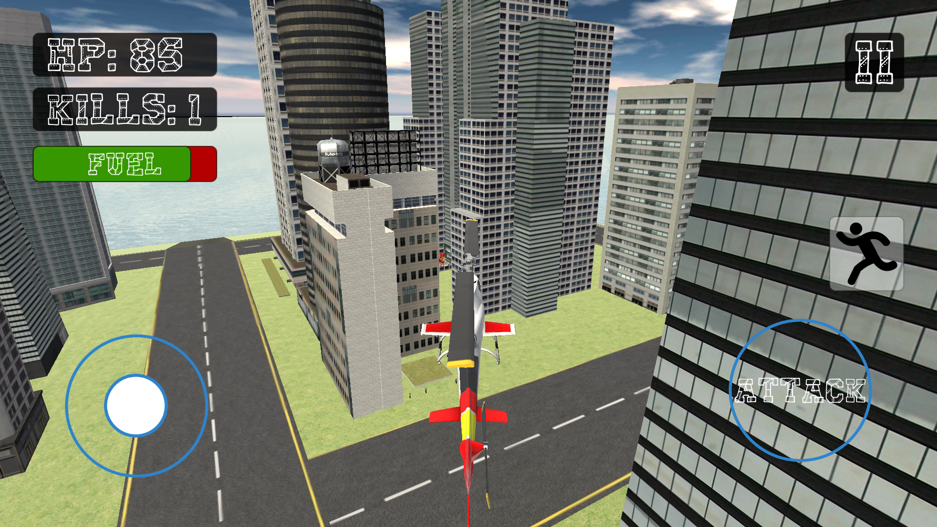Helicopter Robot Craft ภาพหน้าจอเกม