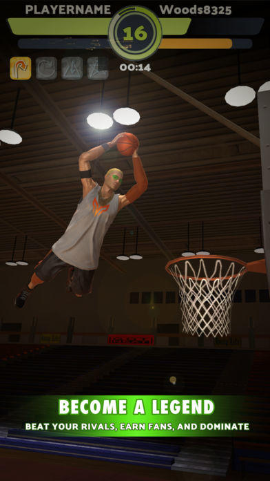 Cuplikan Layar Game Basketball Rivals