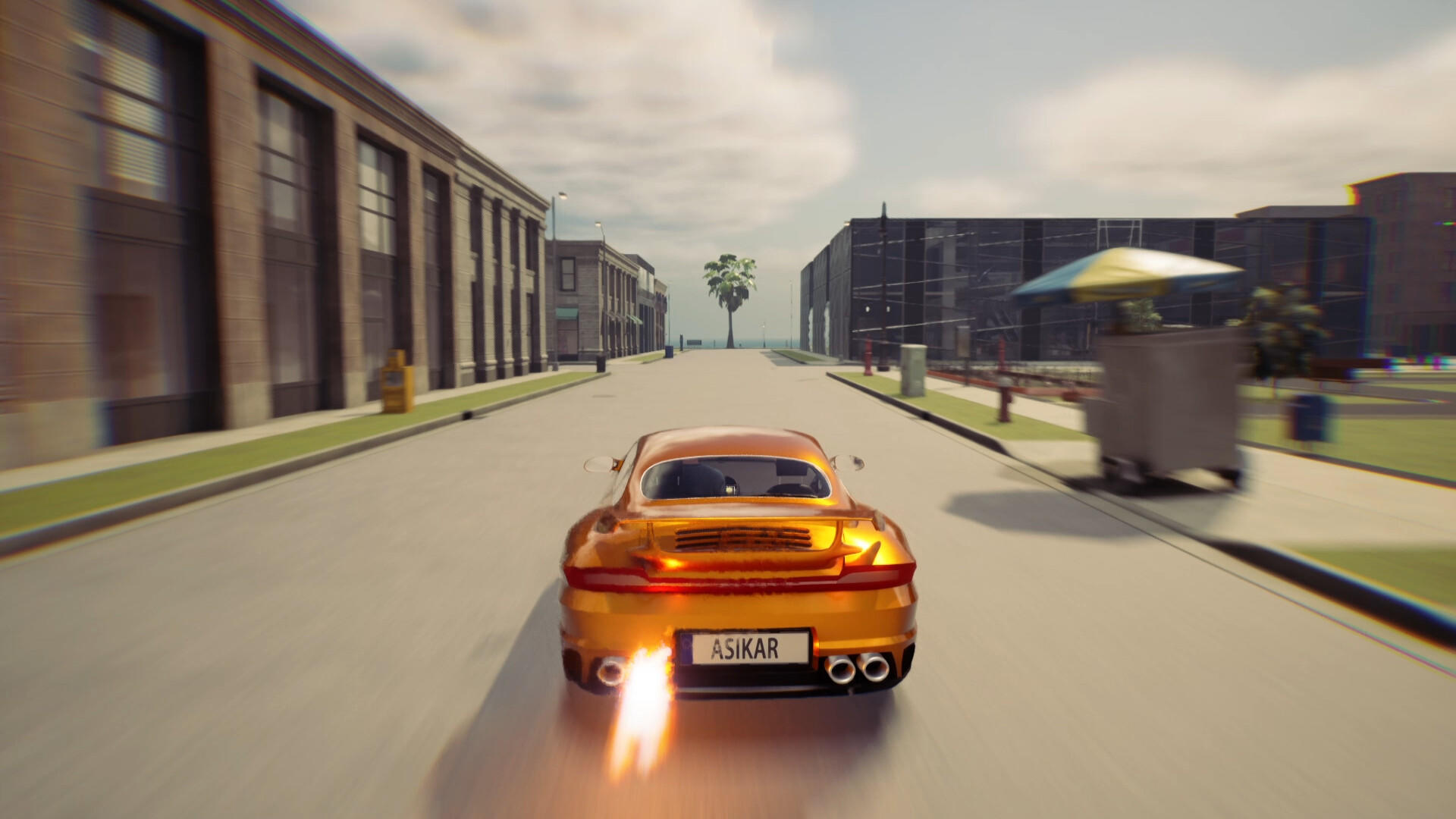 Screenshot of Online Car Simulator