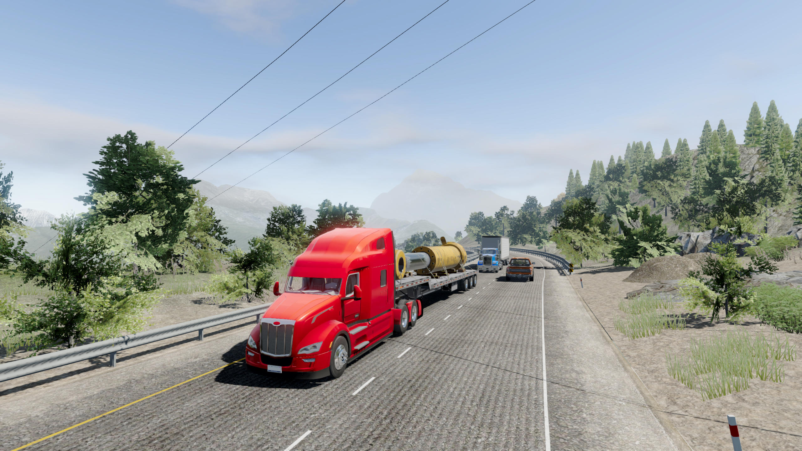 Truck Simulator Big Rigs Game Screenshot
