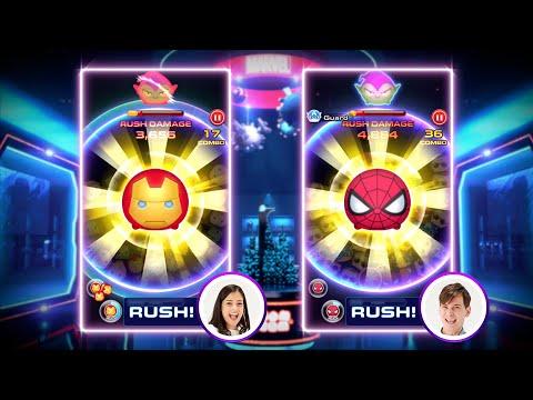 Screenshot of the video of MARVEL Tsum Tsum