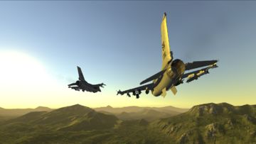 Armed Air Forces - Flight Sim Game Screenshot