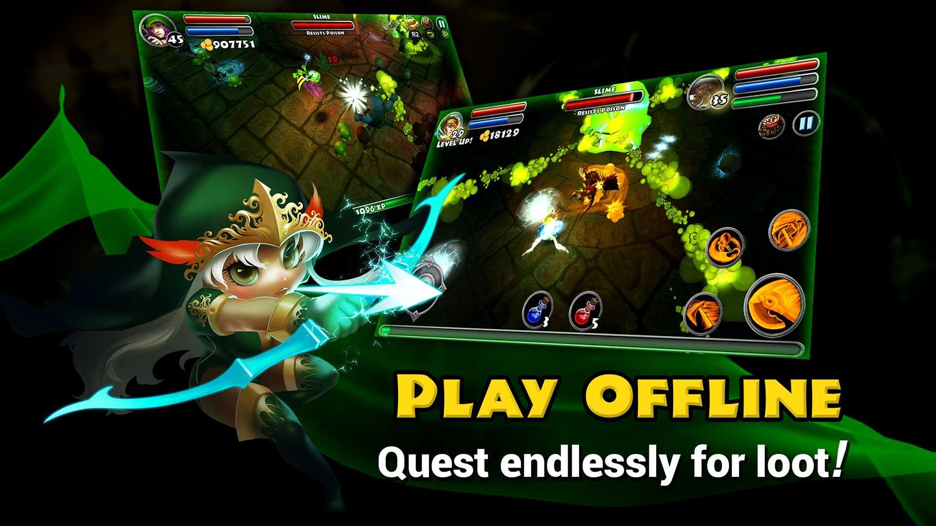 Screenshot of Dungeon Quest