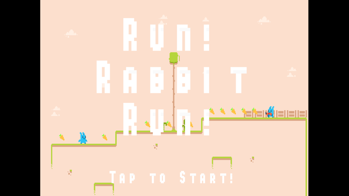 Run-Rabbit Game Screenshot