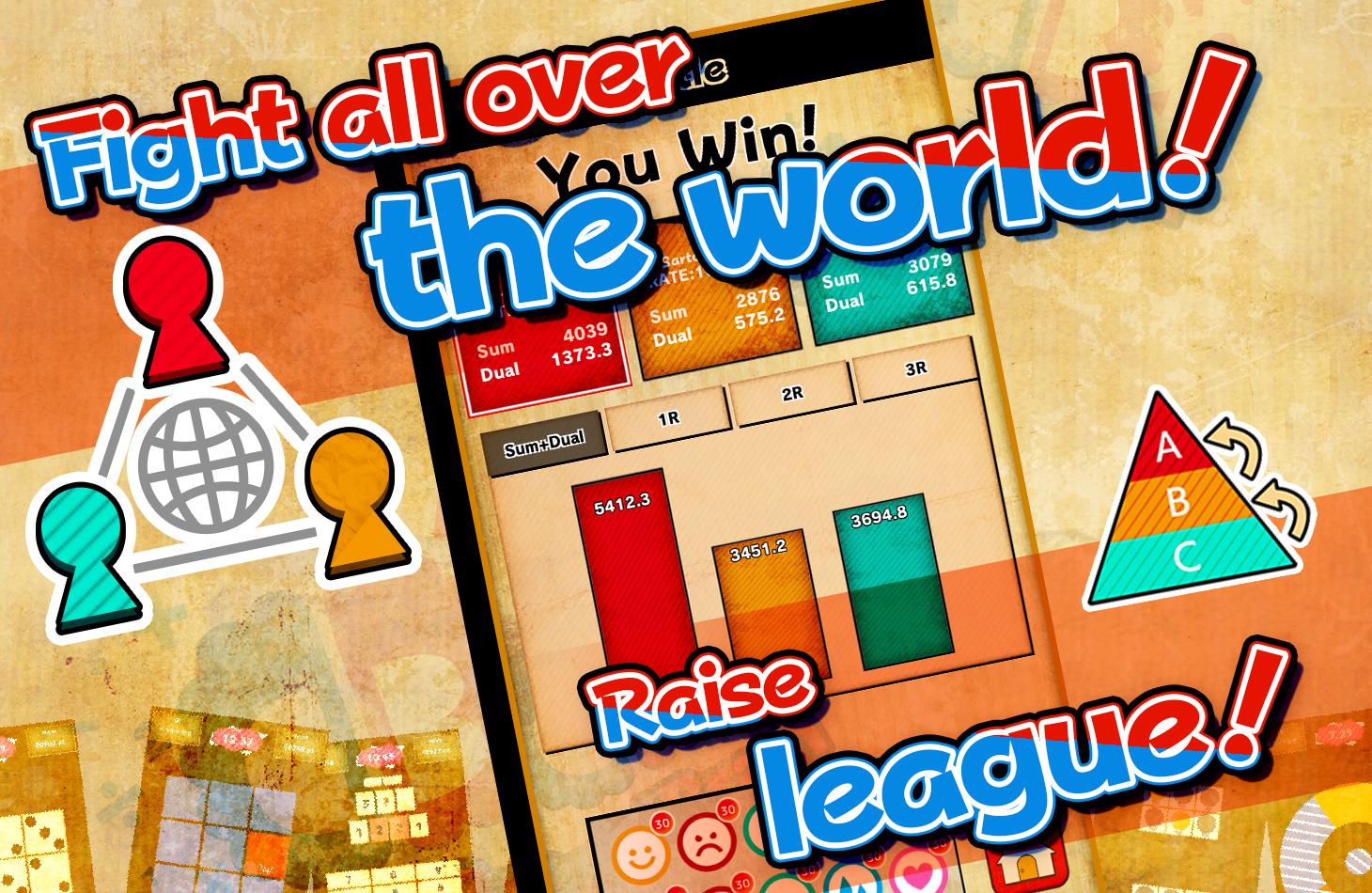 Скриншот игры Dual Brain "training & battle"