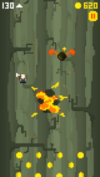 MiniPix Jump Game Screenshot