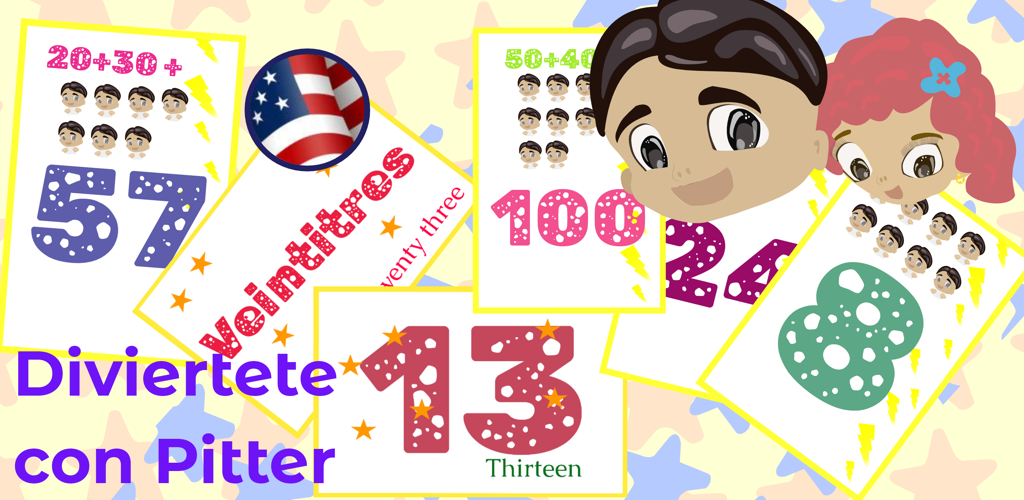 Pitter, juego números cartas Game Screenshot