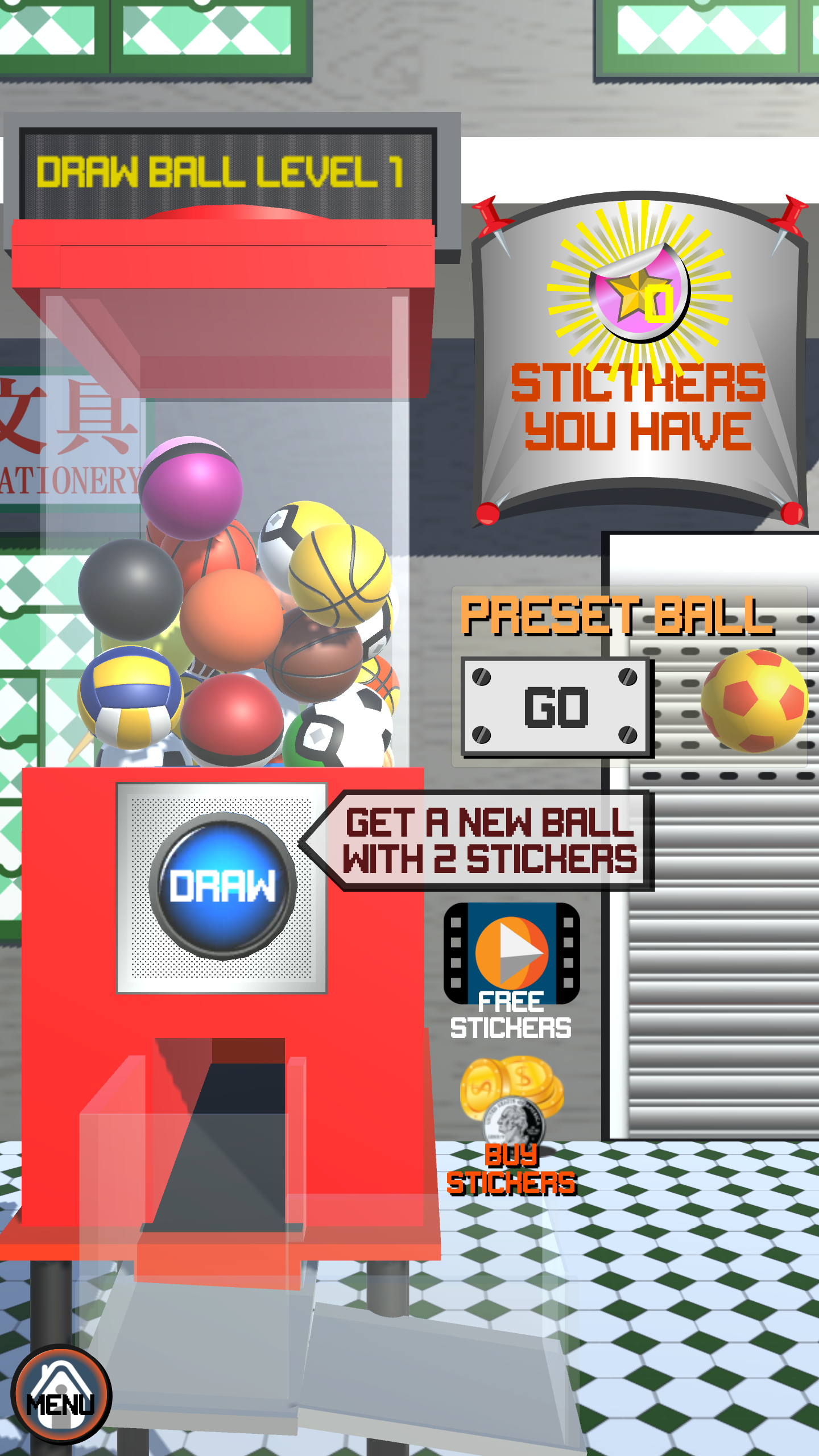 Pinball PingPong Game Screenshot