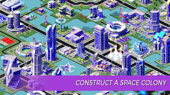 Screenshot 1 of Space City: building game 1.26