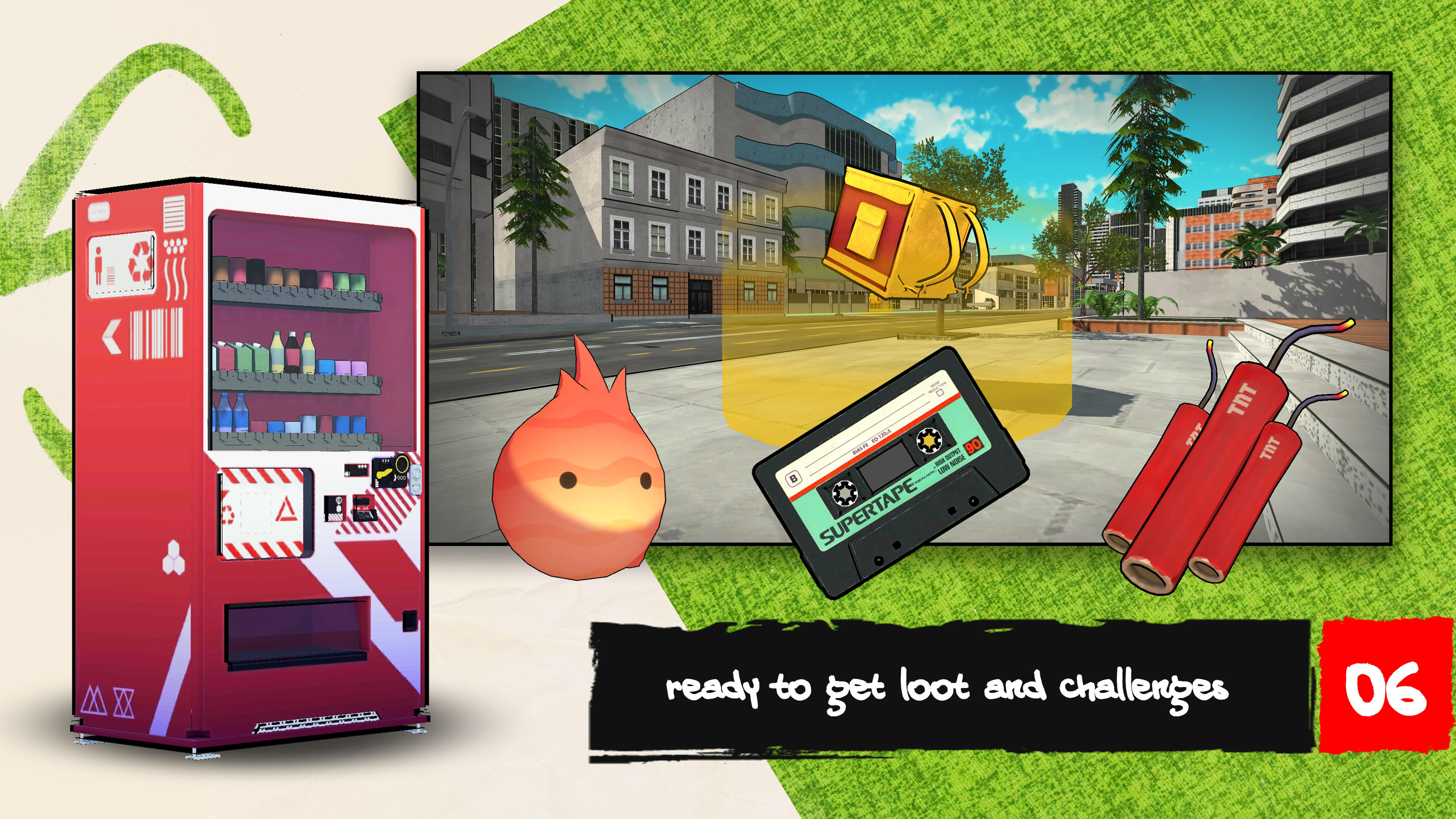Bicycle Pizza Delivery! Game Screenshot
