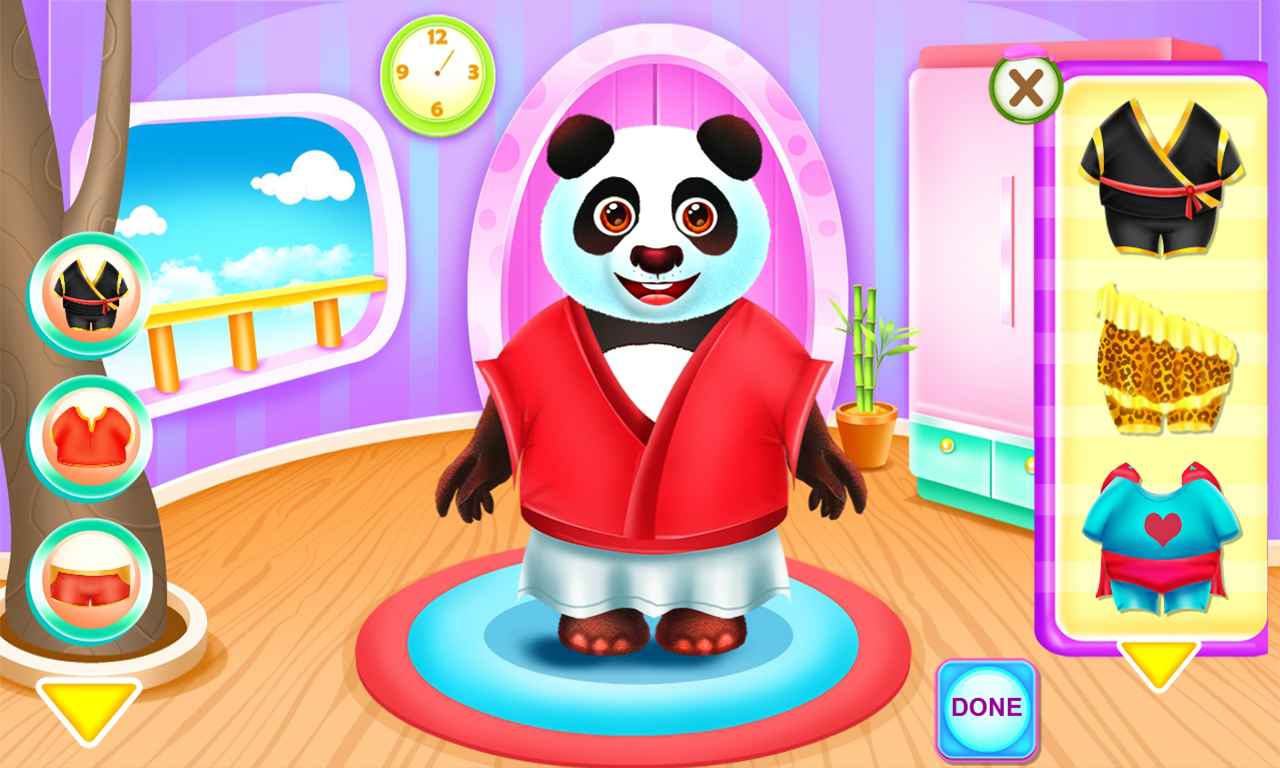 Virtual Pet Panda Caring Game ภาพหน้าจอเกม
