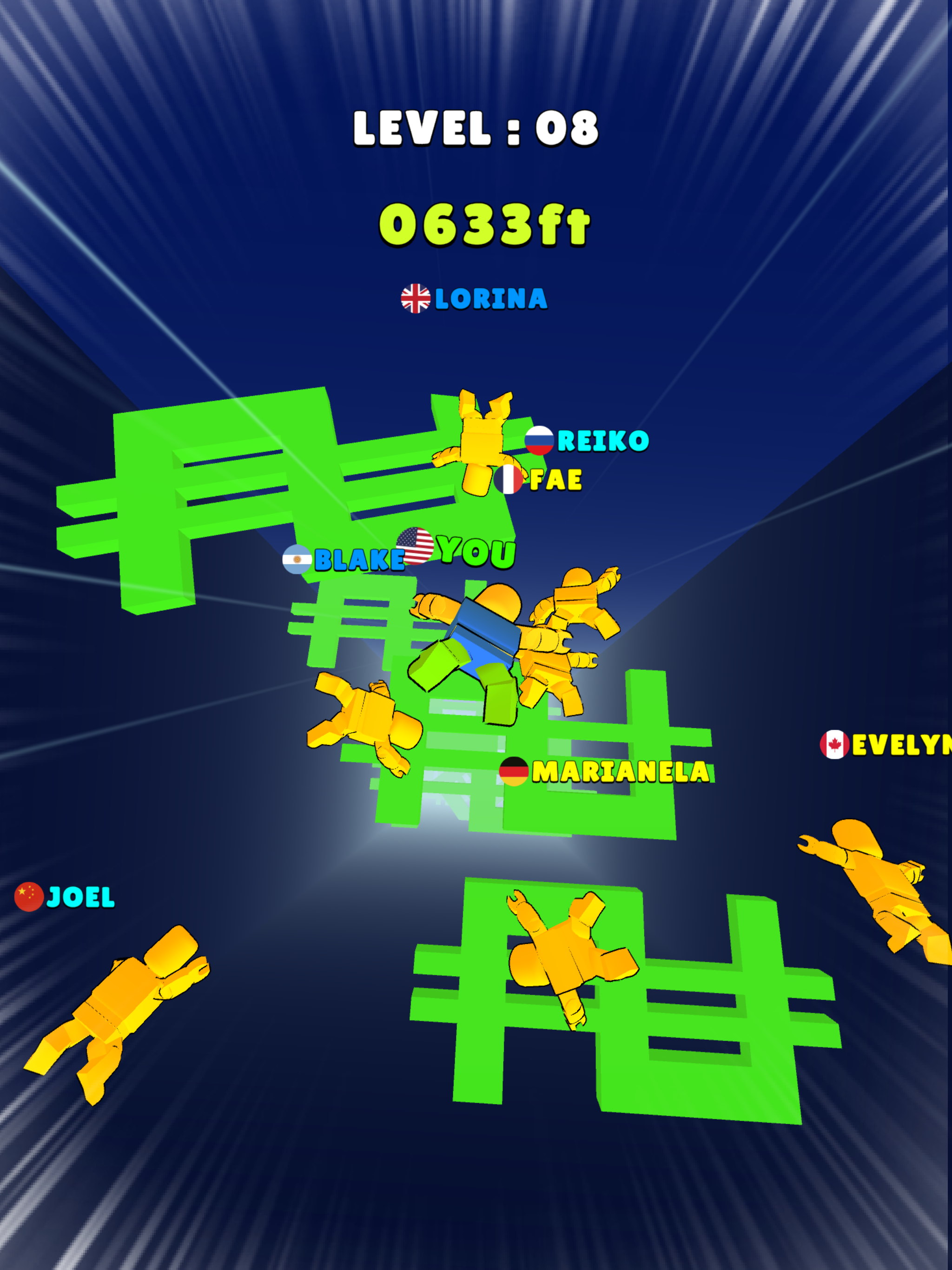Скриншот игры Dropper Challenge