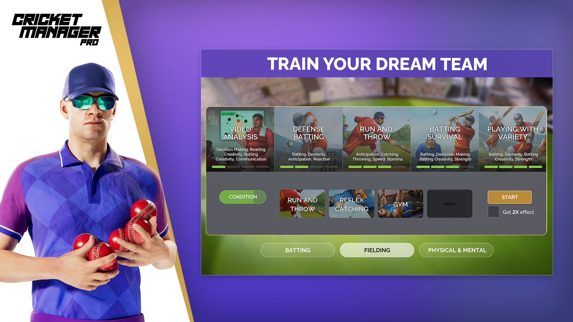 Screenshot of Cricket Manager Pro 2023