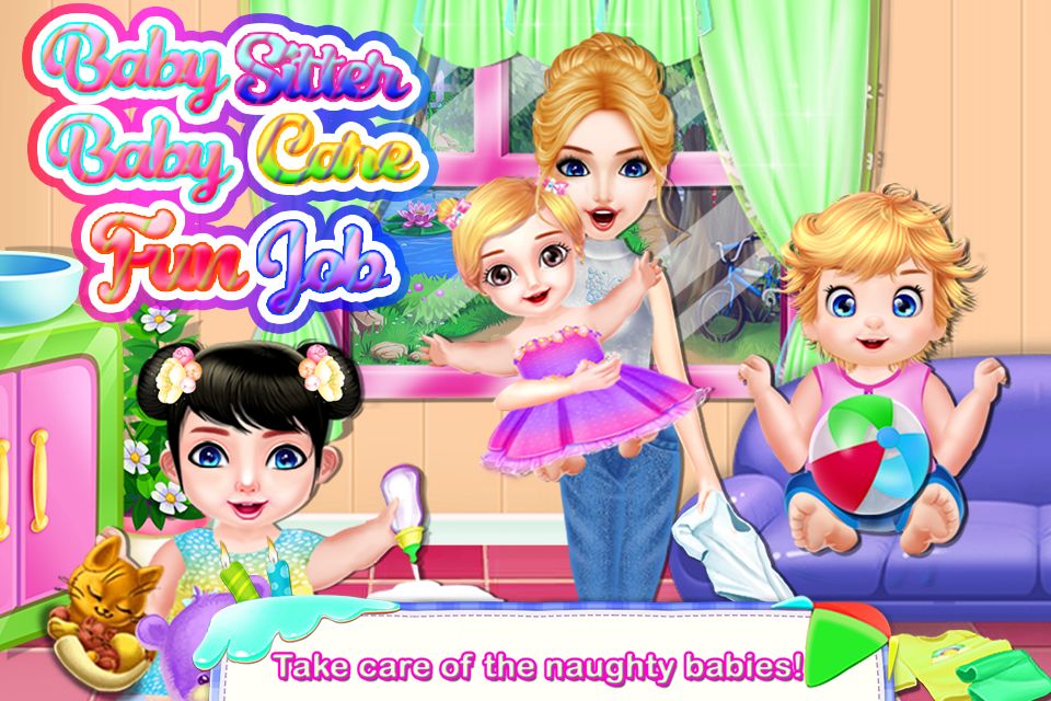 Babysitter Baby Care Fun Job * Babysitting for Kid screenshot game