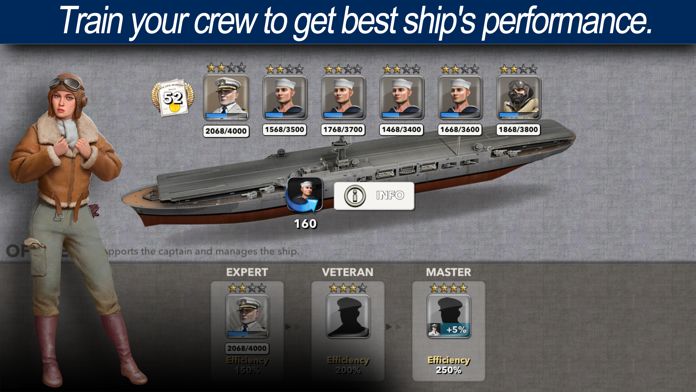 Navy Field: 線上艦隊戰爭遊戲截圖