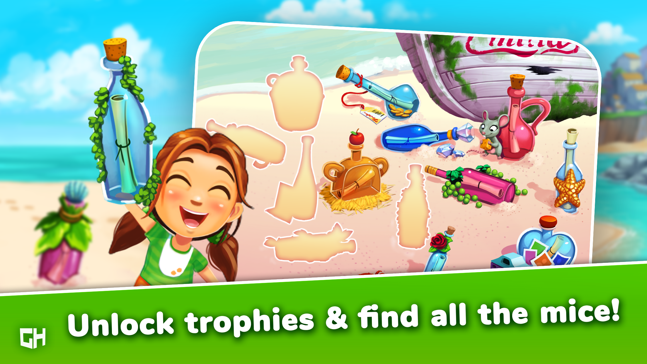 Скриншот игры Delicious: Message in a Bottle