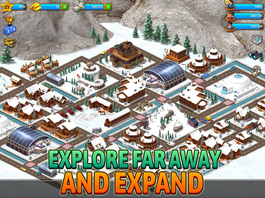 Screenshot of Paradise City: Building Sim