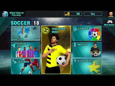  ภาพหน้าจอของวิดีโอ Soccer Leagues Mega Challenge 2018: Football Kings