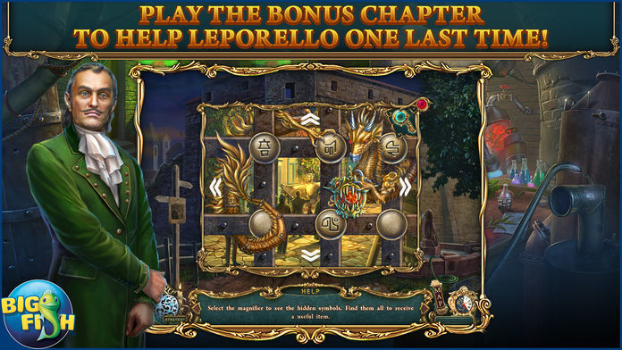 Screenshot of Haunted Legends: The Stone Guest - A Hidden Objects Detective Game (Full)
