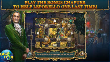 Cuplikan Layar Game Haunted Legends: The Stone Guest - A Hidden Objects Detective Game (Full)
